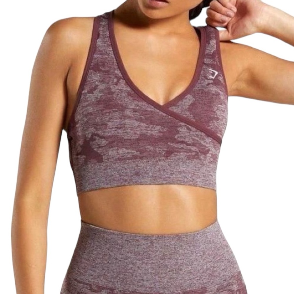 Gymshark Adapt Animal Seamless Sports Bra Size S